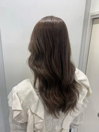 ロング カラー 艶髪/酸性ストレート /髪質改善/内村麻衣のヘアスタイル