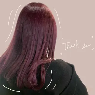 セミロング カラー 🫧 みゆ🫧のヘアスタイル