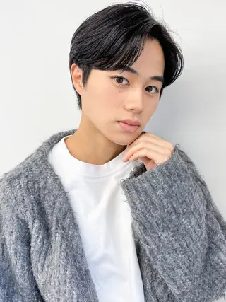 メンズ ced下赤塚店／うる 艶ヘアカラー🦋のヘアスタイル