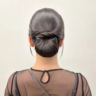 ヘアアレンジ 初めてのショート お任せください✂️のヘアスタイル