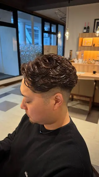 パーマ メンズ メンズパーマ特化🔥 岩内皓大のヘアスタイル