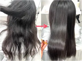 ロング 山下 明子のヘアスタイル