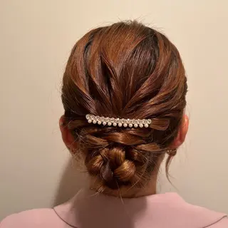 ロング ヘアアレンジ T Ayaのヘアスタイル