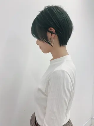 ショート カラー ヘアアレンジ 【代表】 たき〜のヘアスタイル