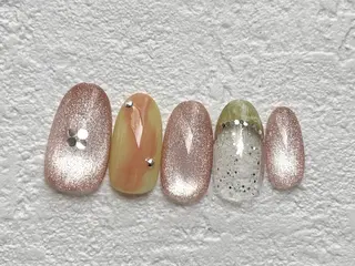 ネイル トップネイリスト Ribbon立川店のネイルデザイン