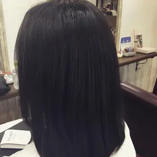 ミディアム カラー パーマ embrace エンブレイスのヘアスタイル