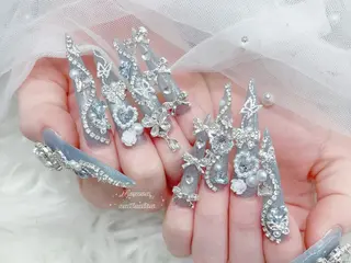 ネイル MoMoA Nail ネイル長さ出し専門店のネイルデザイン