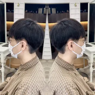 ショート メンズ 塚本/豊橋メンズ特化 パーマ、ヘッドスパのヘアスタイル