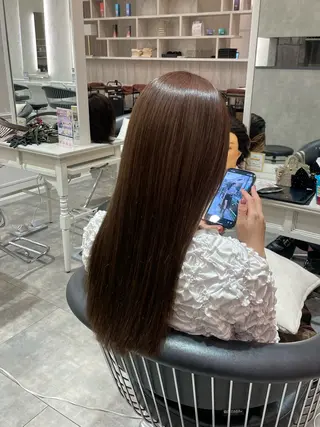 ロング カットカラーモデル 募集中/来実🎀のヘアスタイル