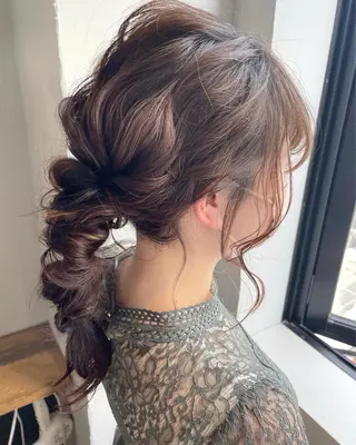 ヘアアレンジ Lila's所属・minami /ヘアセットのヘアスタイル