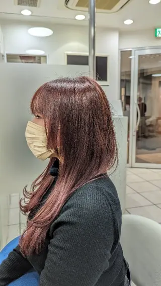 ロング カラー 斉藤 充哉のヘアスタイル