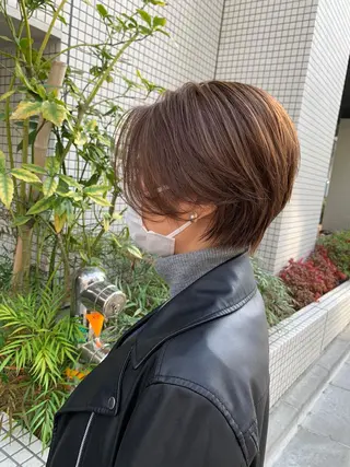 ショート カラー 【完全マンツー 恵比寿】佐藤 翔のヘアスタイル