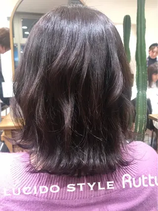 ミディアム カラー アザマ　ヤスカツ _rosso 川口のヘアスタイル