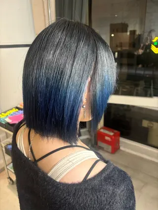 ショート カラー 元地雷系美容師🫶 RYUSEI🐈‍⬛のヘアスタイル