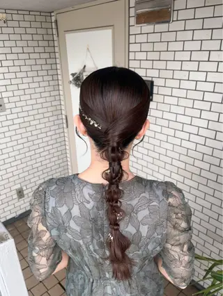 ヘアアレンジ 垢抜けヘアメイク🫧 JURI🪽のヘアスタイル