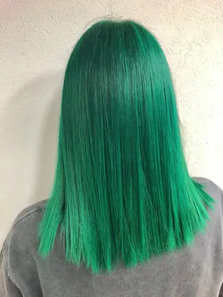 カラー ダブルスキルエクステ /羽エクステ白石宇由のヘアスタイル