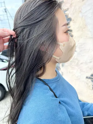 カラー 🩵小野 えりか🩷のヘアスタイル