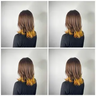 ミディアム カラー 👑錦糸町/毛流れ パーマ特化/NORIのヘアスタイル