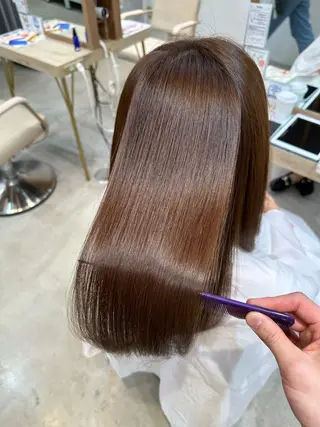 ロング 髪質改善/縮毛矯正 /恵比寿/横山将大のヘアスタイル