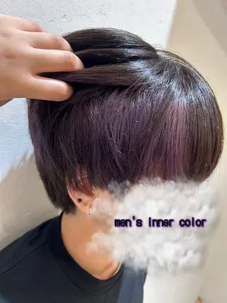 メンズ そら୨୧˖men's /デザインカラーのヘアスタイル