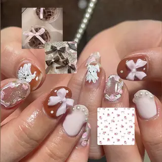 ショート LB.nail天王寺店所属・LBnail.sae /おえかきネイルのネイルデザイン
