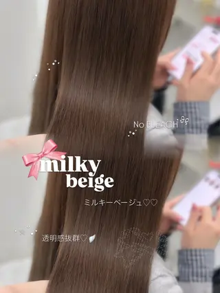ロング カラー 上品モテヘア🩶 karen🩶のヘアスタイル