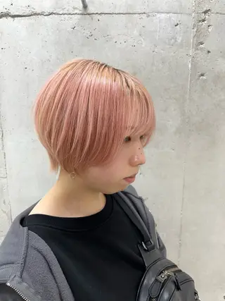 ショート 【毎朝セット3分】 メンズパーマ　真人のヘアスタイル