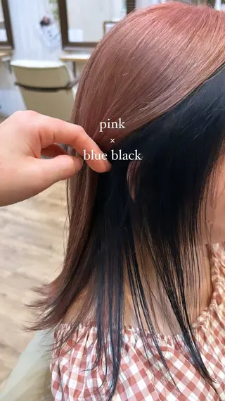 セミロング カラー 🦋韓国風レイヤー 🦋AYANE⁎⁺˳のヘアスタイル