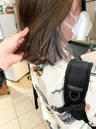 ショート カラー パーマ ヘアアレンジ メンズ キッズ ネイル マツエク・マツパ アイブロウ 🦕ウルフカット 🦕ａｋｉｈｏのヘアスタイル