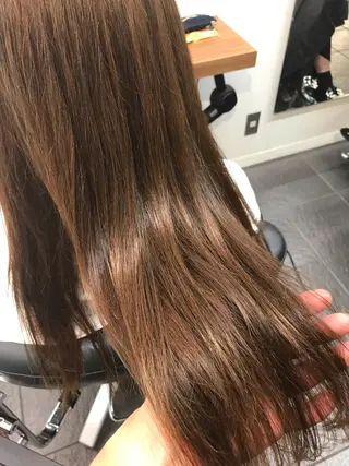 ロング デジタルパーマ💫/ 似合わせカット✂️のヘアスタイル
