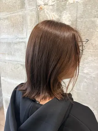 ミディアム カラー ナナ/ fitのヘアスタイル