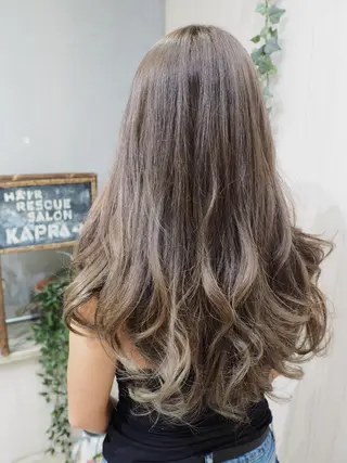 ロング 【全部無料🙇】 おがわようしんのヘアスタイル