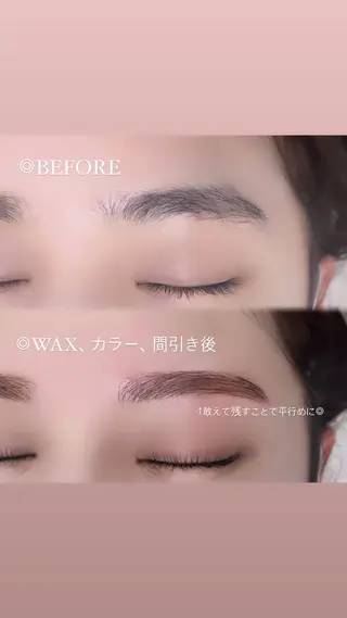 アイブロウ _ RIINAのマツエク・マツパデザイン