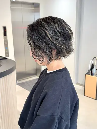 ショート SNSモニター募集！ くせ毛特化/大村のヘアスタイル