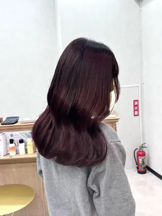 セミロング 大浦 由希加のヘアスタイル