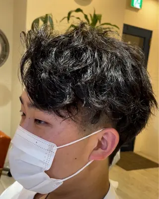 パーマ メンズ Lian山田 駿のヘアスタイル