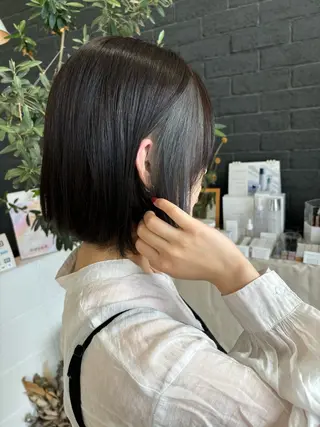 ショート カラー ヤマグチ ユキナのヘアスタイル