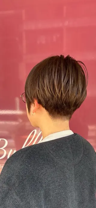 ショート 猪瀬 純子のヘアスタイル