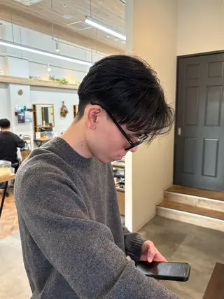 ショート メンズ カノエ博多ミスト /くうまのその他イメージ