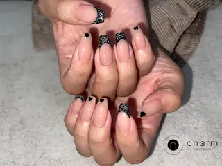 ネイル ネイルルーム チャームのネイルデザイン