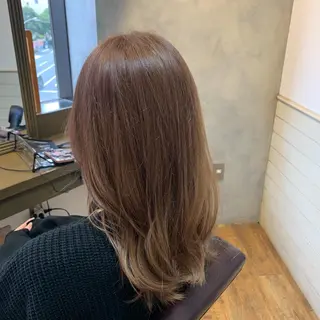 ロング カラー ✨️美髪矯正×似合わ せ艶カラー✨藤田透のヘアスタイル