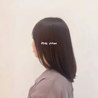 セミロング カラー レナーク  ルグラン もも🍑のヘアスタイル