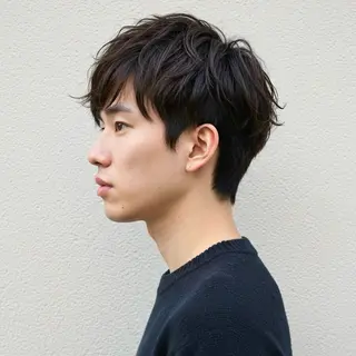 ショート カラー パーマ メンズ 🎸下北沢メンズ 人気◎🎸工藤達哉のヘアスタイル