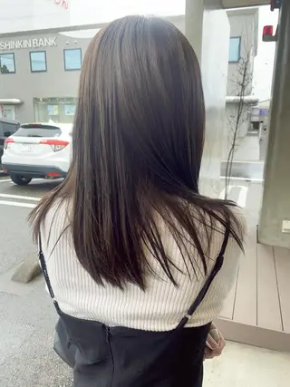 カラー くろだ まみのヘアスタイル