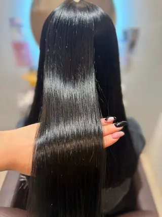 ロング カラー 髪質改善カラー ブラウン🤎YUMEのヘアスタイル