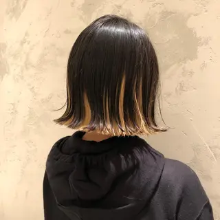 ショート カラー 相川 愛実のヘアスタイル