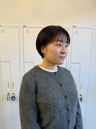 ショート 近藤 千裕のヘアスタイル