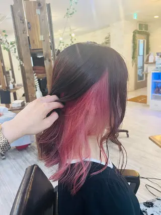 カラー ✄﻿aini天王寺 ✄﻿ゆ乃のヘアスタイル