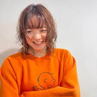パーマ パーマモデル募集中 渥美翔人のヘアスタイル