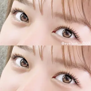 マツエク・マツパ Eyelash 003のマツエク・マツパデザイン